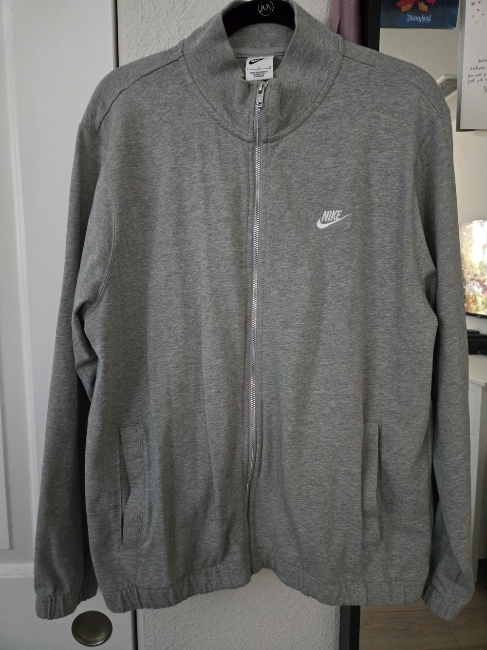 *NWOT* Nike Grey Full-Zip Track Jacket